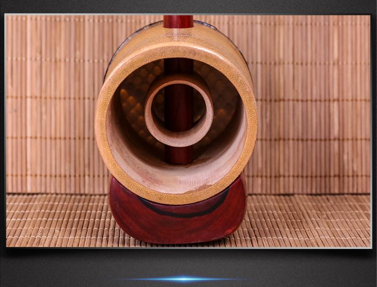 Rosewood Shen Hu Thượng Hải Opera Shen Hu Boss tất cả tre Tô Châu erhu nhạc cụ chuyên nghiệp chơi Shen Hu Gửi phụ kiện - Nhạc cụ dân tộc giá đàn nguyệt