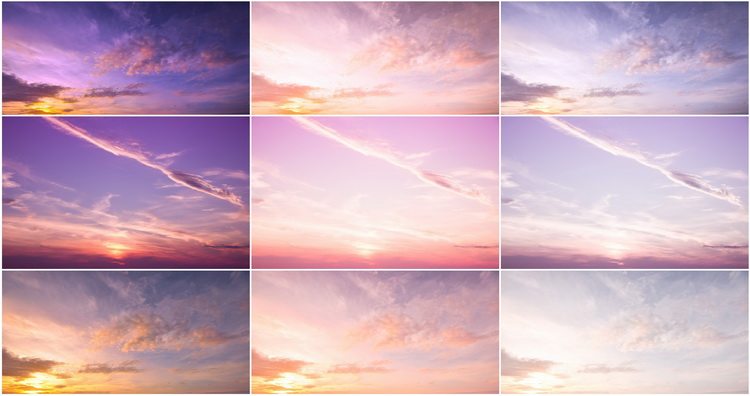 166组高清天空云彩叠加合成前景图片JPG摄影海报广告创意设计素材 vip免费下载