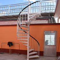  Rotating stairs Indoor middle column Rotating rotating stairs Outdoor attic duplex building Indoor stairs Outdoor wrought iron