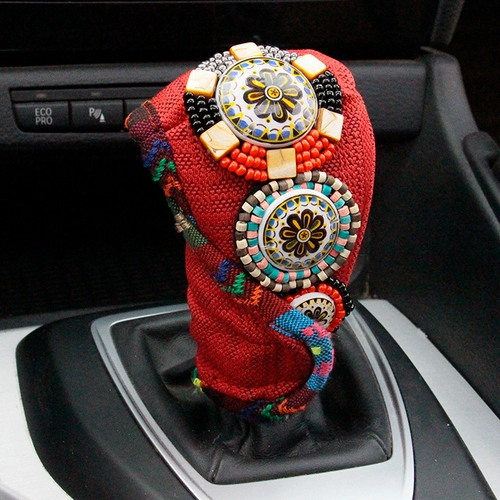Этническая автоматическая универсальная рукоятка для автомобиля, этнический стиль