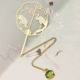 Tuan Fan Bookmark-Two Egrets-Lotus follow