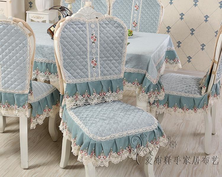 Đệm bàn châu Âu đệm cao cấp tăng ghế pad trở lại đặt bàn cà phê vải tròn khăn trải bàn đặc biệt cung cấp tùy chỉnh - Khăn trải bàn mẫu khăn trải bàn hội nghị