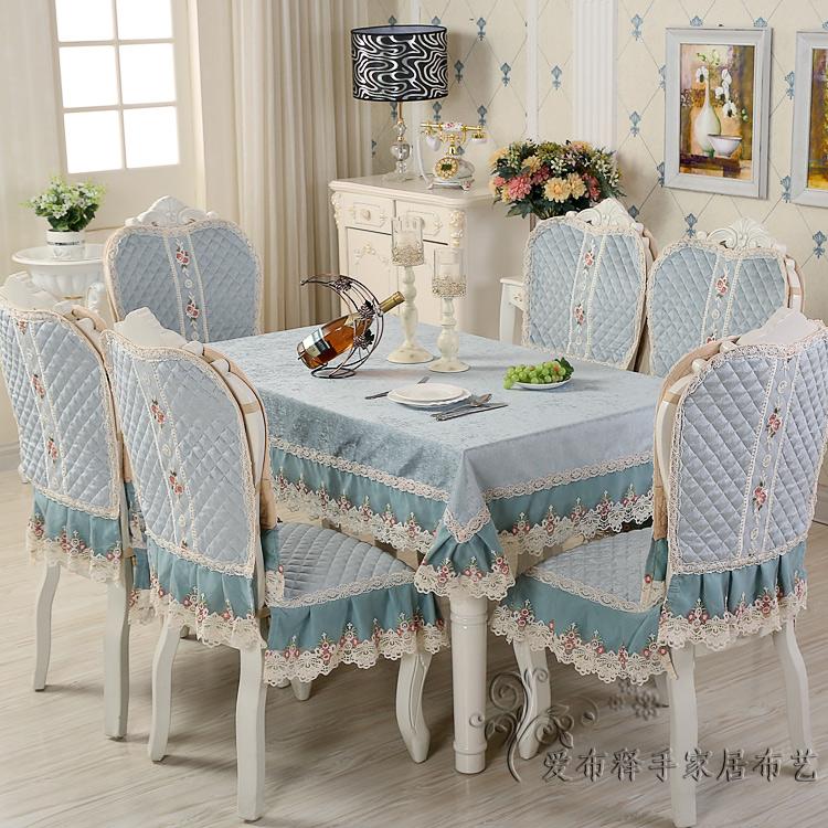 Đệm bàn châu Âu đệm cao cấp tăng ghế pad trở lại đặt bàn cà phê vải tròn khăn trải bàn đặc biệt cung cấp tùy chỉnh - Khăn trải bàn mẫu khăn trải bàn hội nghị