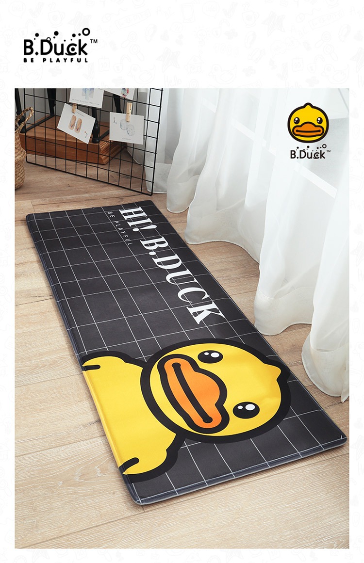 Chính hãng B.duck vịt nhỏ màu vàng sàn mat cửa phòng tắm thấm nhà mat dài nhà bếp thảm thảm phòng ngủ - Thảm sàn xốp trải sàn