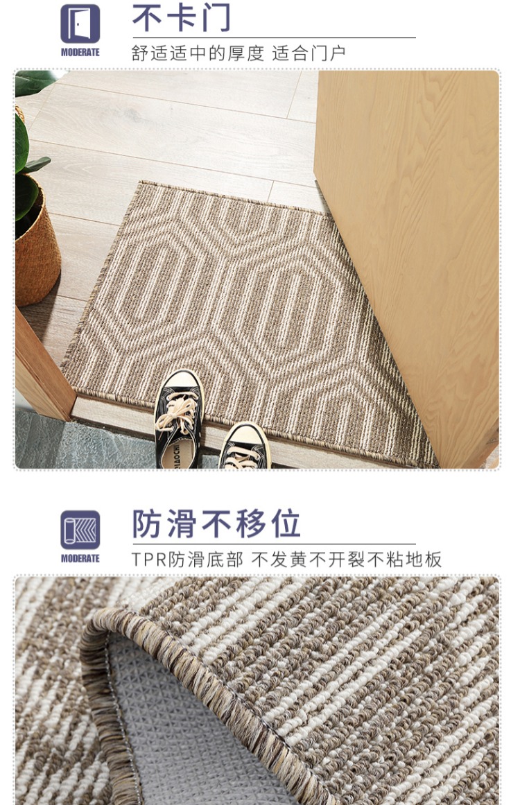 Nhập thảm cửa vào cửa nhà thảm phòng ngủ phòng khách foyer mat cửa mat mặc mặc bụi mat thảm long
