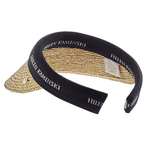 HELEN KAMINSKI Плетеный летний пляжный ободок, защита от ультрафиолета