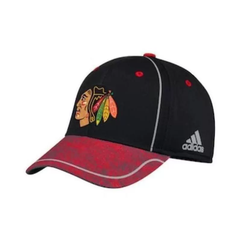 Adidas / Adidas Mens Sports Cap Baseball Cap Chicago Black Hawk Fashion Chính hãng 3487599 - Mũ thể thao