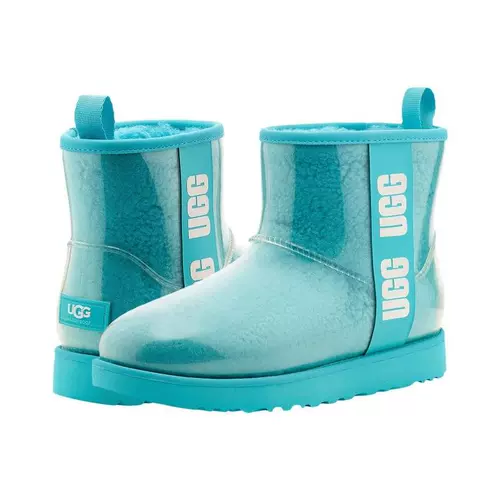 UGG Женские снежные ботинки короткие ботинки Logo Logo Winter Classic Clear Clear Mini Ugg подлинный 9405812