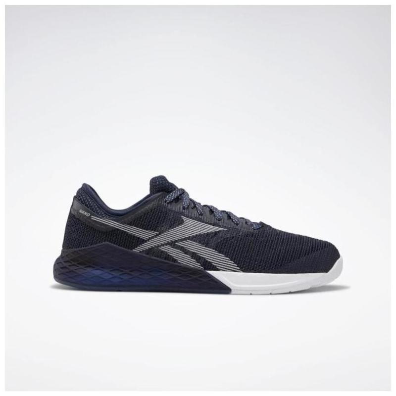 Navy/White/WhiteReebok reebok  male gym shoes comprehensive Training shoes Bodybuilding Nano   9 air cushion Cross Fit quality goods DV6340