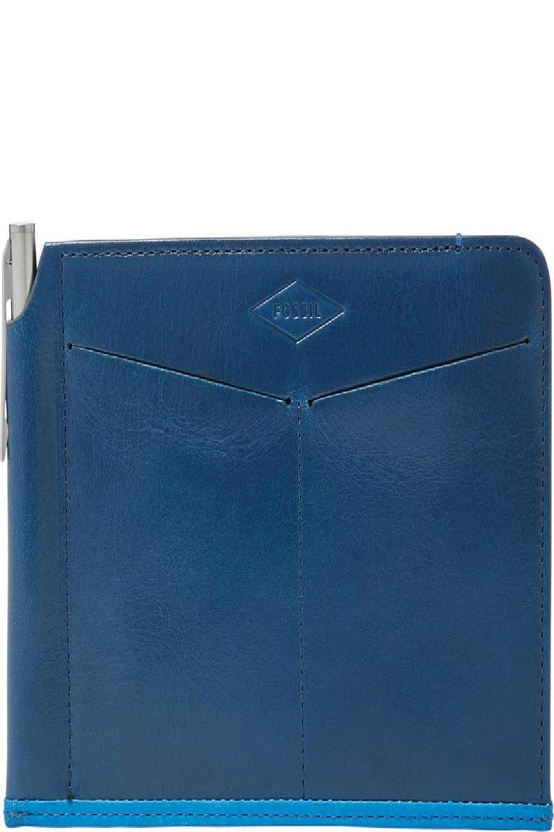 Thư trực tiếp của Mỹ Fossil / hóa thạch CT39-309728 Gói tài liệu màu da rắn nam - Túi thông tin xác thực ví đựng giấy tờ nam