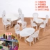 mô hình bảng cát vật liệu xây dựng trang trí handmade diy mini-mô phỏng bảng mô hình nội thất và ghế Set 01:20 