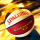 Spalding красочный необычный черно-бело-красный официальный аутентичный № 7 для взрослых соревнований по износостойкому баскетболу на открытом воздухе 76-929Y mini 2