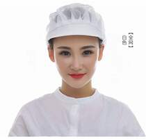 Easy to use dustproof mens and womens breathable work cap hair hat disposable kitchen work cap headgear anti-static white bag