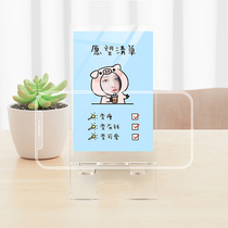 Acrylic mobile phone holder custom photo setting table photo 6 inch transparent diy to customize cartoon star periphery