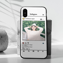 Customized photo silicone phone case diy custom photo personalized design pattern logo couple shell matting small