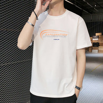 Antarctic 2020 fashion personality mens summer new short sleeve T-shirt Korean version of the T-shirt students on clothes c