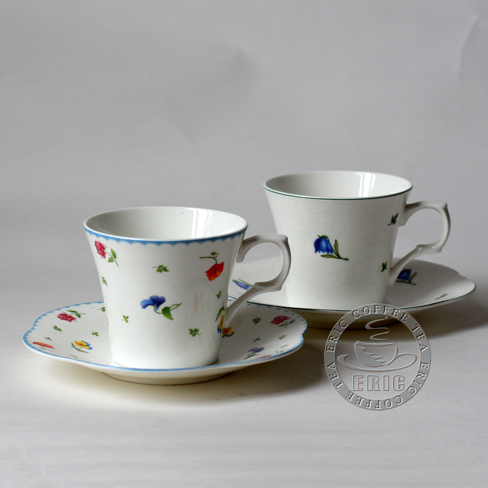 Bone China Korean style fancy coffee cup afternoon tea cup cappuccino cup coffee latte cup coffee cup