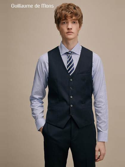 199起抢清仓马甲男商务修身西服背心V领马夹