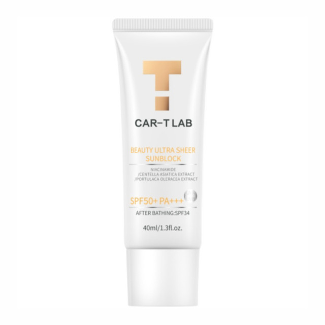 cartlab Cartilabo clear isolation sunscreen spf50+ facial UV protection non-greasy 40ml