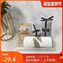 European bathroom sink Decorative ornaments Bathroom exhibition hall Creative home bathroom cabinet Aromatherapy candle tray