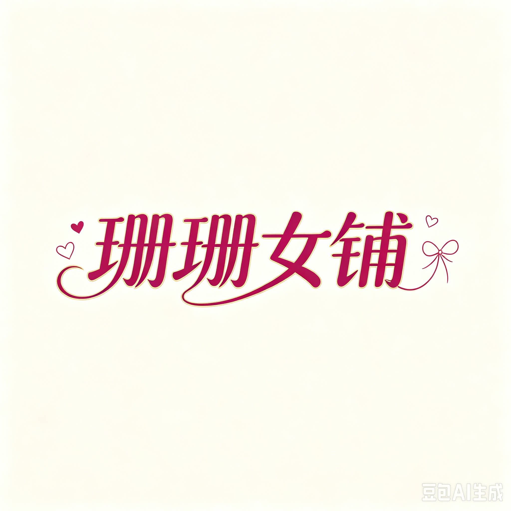 珊珊女铺的LOGO