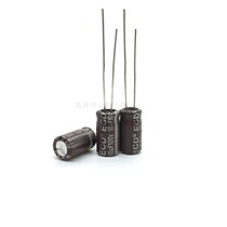 CS 100V10UF volume 6 3 * 12105 high ripple long life low ESR high frequency electrolytic capacitor
