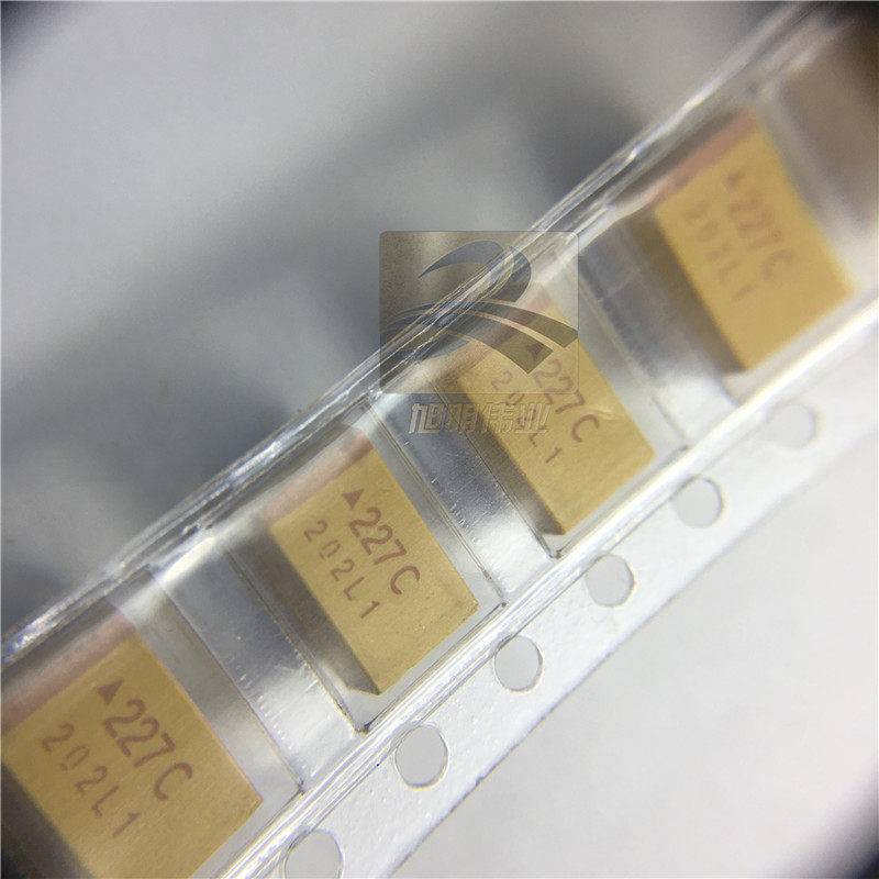TAJE227K016RNJ tantalum capacitor 220UF (227) ±10% 16V AVX imported original E type