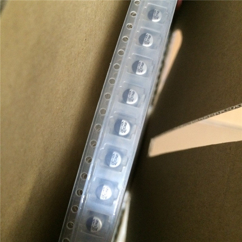 Chip capacitor 10uf16v Environmental protection lead-free capacitor 105 degrees SMT CAP10UF 16V 4 * 5