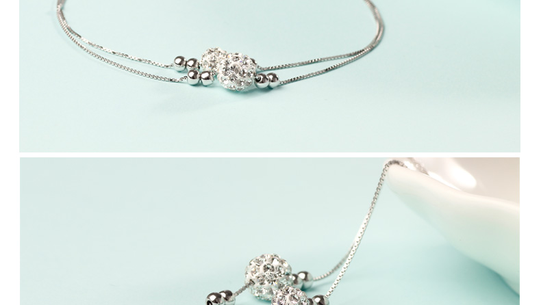 Chaine de cheville Femme en Argenterie - Ref 3103482 Image 10