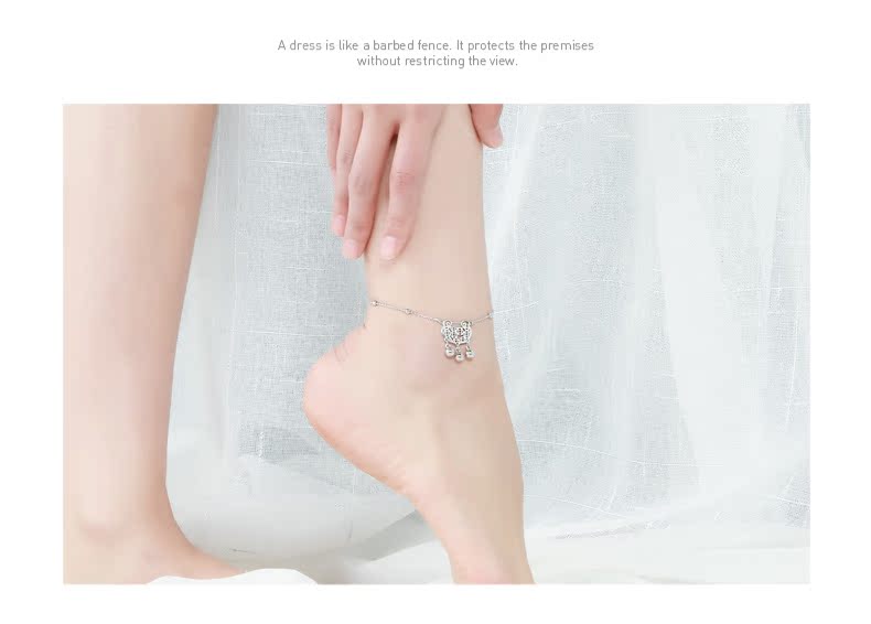 Bracelet de cheville Femme en Argenterie - Ref 3102355 Image 20