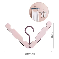 Розово-фиолетовая сиреневая вешалка для путешествий, стиль