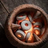 Полный набор небольшого оборудования для приготовления чая в китайском стиле вокруг плиты, жареный чай, вино, закуски, угольная чайная плита, элитный чайник, небольшая огневая плита.