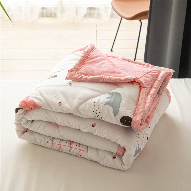Summer quilt quilt summer cool quilt washed cotton summer quilt single summer air-conditioned dormitory double spring and autumn thin students