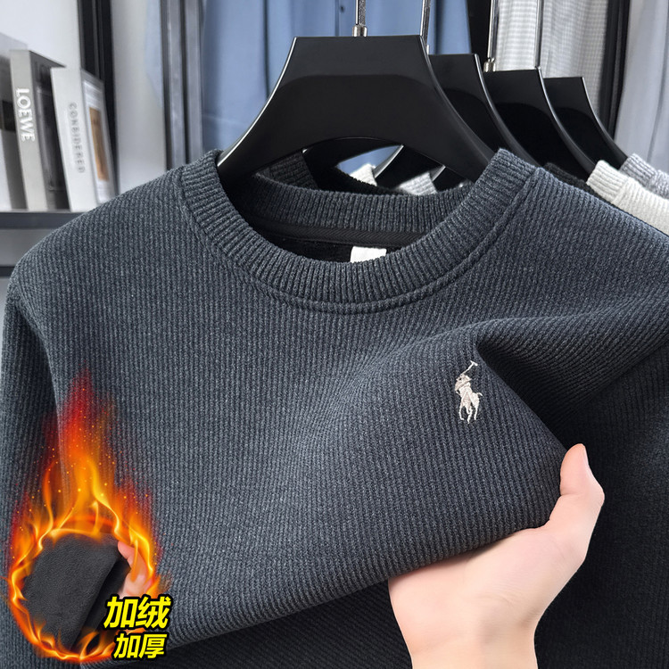 Round Neck Embroidered/Sweatered Winter Knitwear/Sweater for General Use