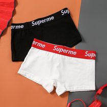 les handsome T Ms. Handle Ts mid - waist weight adds 200 pounds of breathable cotton sports wide - edged quartet triangle underwear