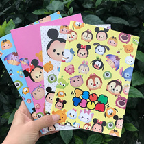 Kindergarten Children Mickey Head Family Stationery Student A5 Cartoon Sweet Notepad Soft Copy Notebook