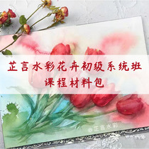 Course Materials Package for the Primary Systems Class of the Zhiyan Watercolor Flower