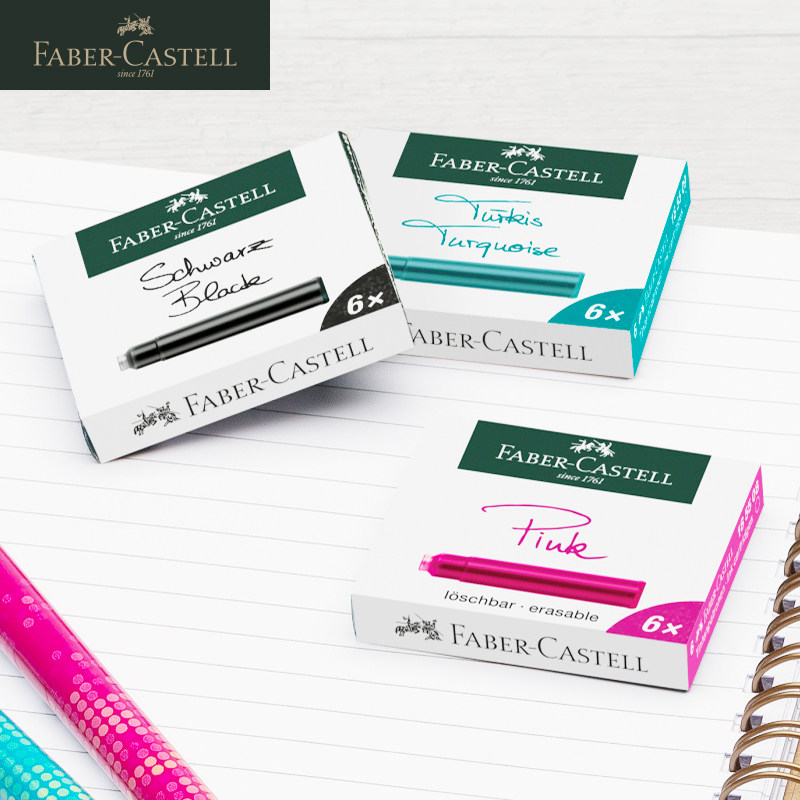 German Huiberjia disposable ink bile 6 replaceable ink - bag pen with ink - gall supplement pen