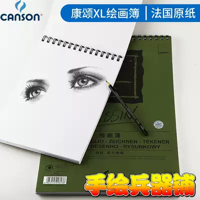 France CANSON XL DESSIN Series Painting Book Sketchbook Fine Grain 160g 40 sheets