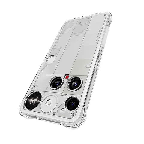 3 Transparent Clear Airbag Shockproof Silicone Nothing Phone Case