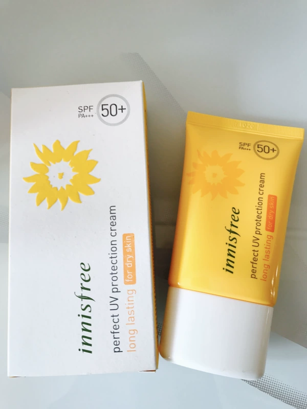 Hàn Quốc innisfree Phong cách chống nắng UV hoa cúc vàng làm mới lâu dài kem chống nắng vật lý lai hóa học