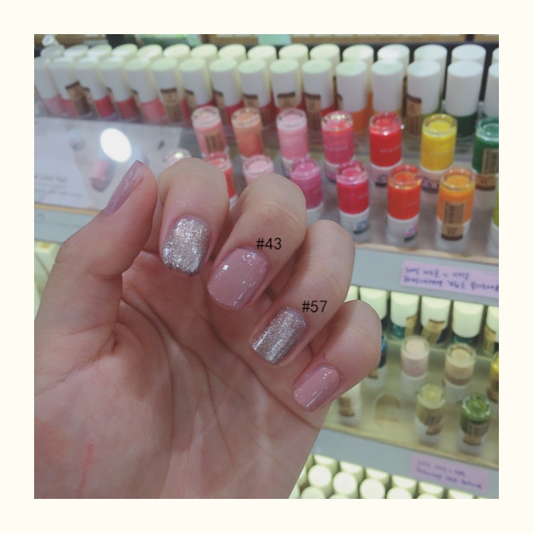 Hàn Quốc Innisfree Hyatt Style Nail Polish Dark Red Wine Cherry Powder Gold Naked Powder Nail Polish - Sơn móng tay / Móng tay và móng chân sơn gel