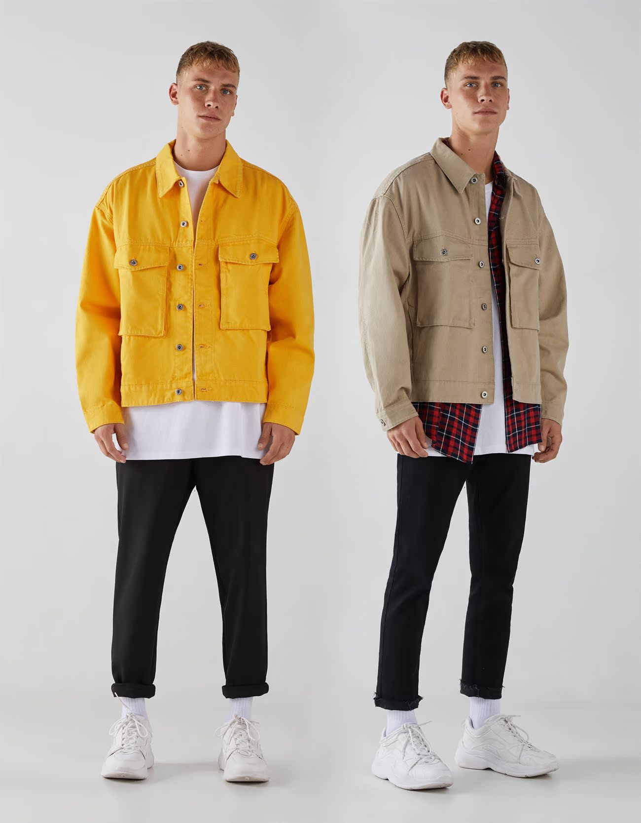Blouson homme BERSHKA manches longues - Ref 3117373 Image 23