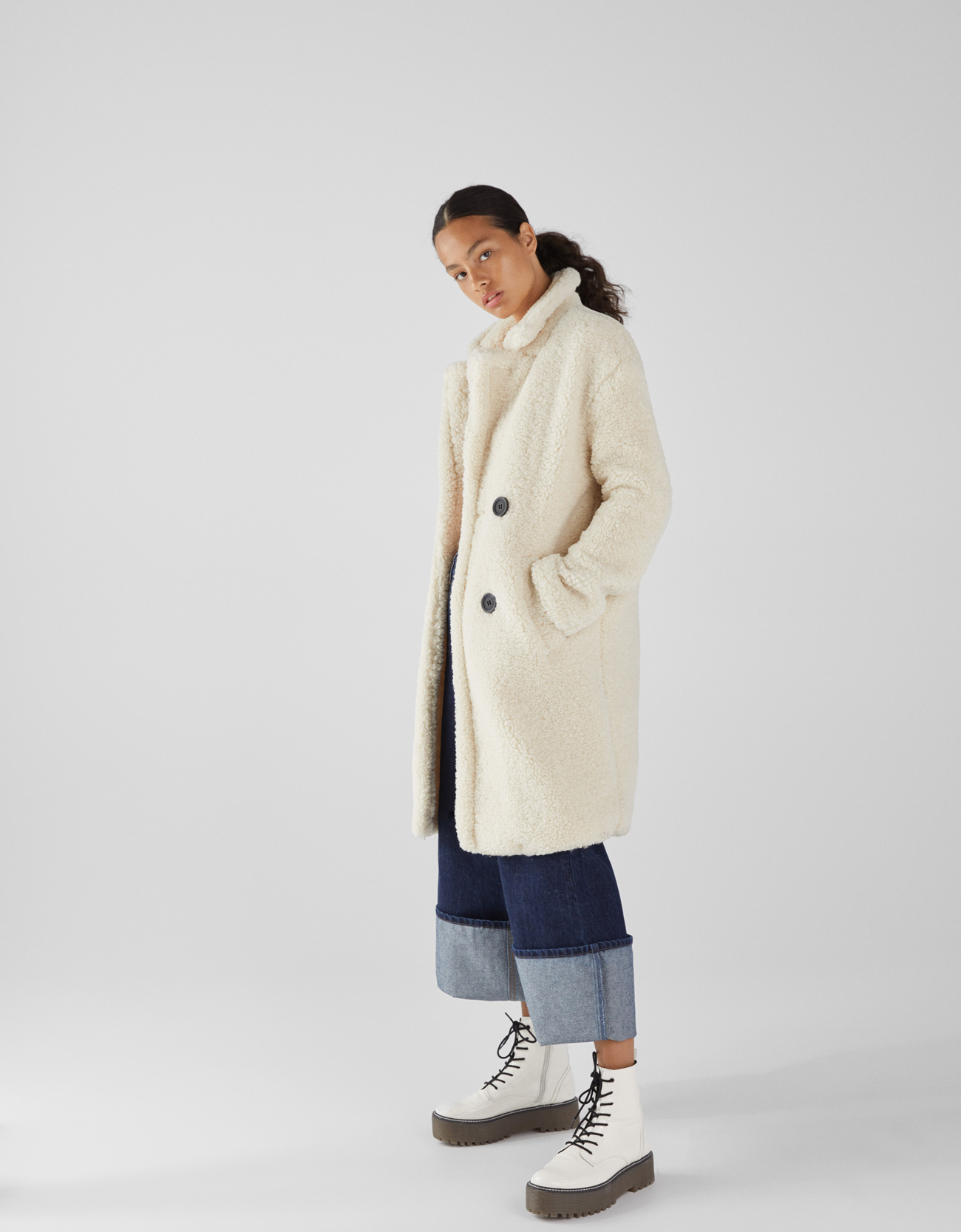 Manteau de fourrure femme BERSHKA - Ref 3175068 Image 23