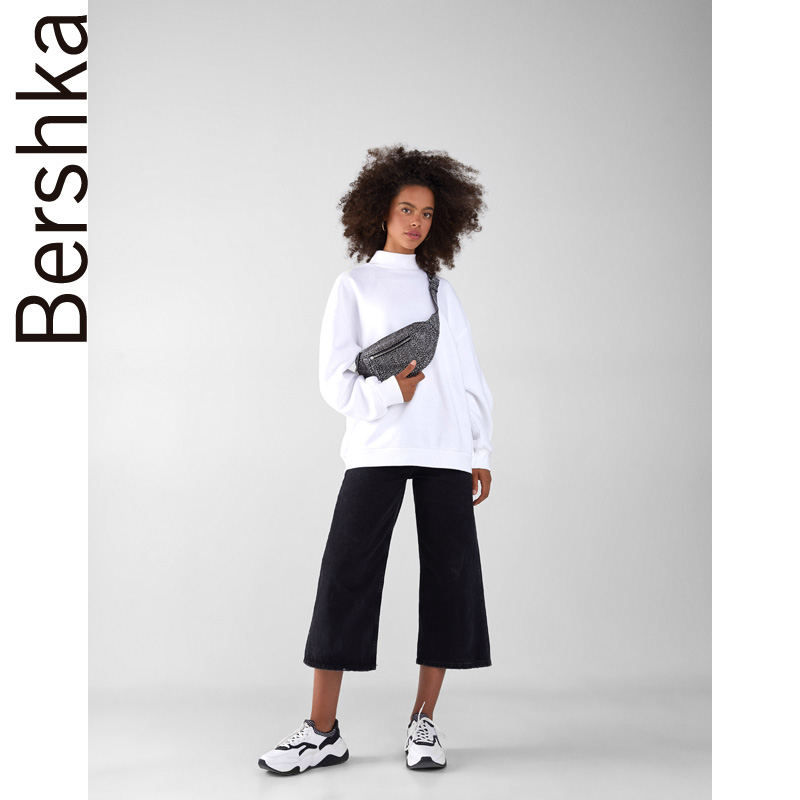 Sweatshirt femme BERSHKA - Ref 3217219 Image 10