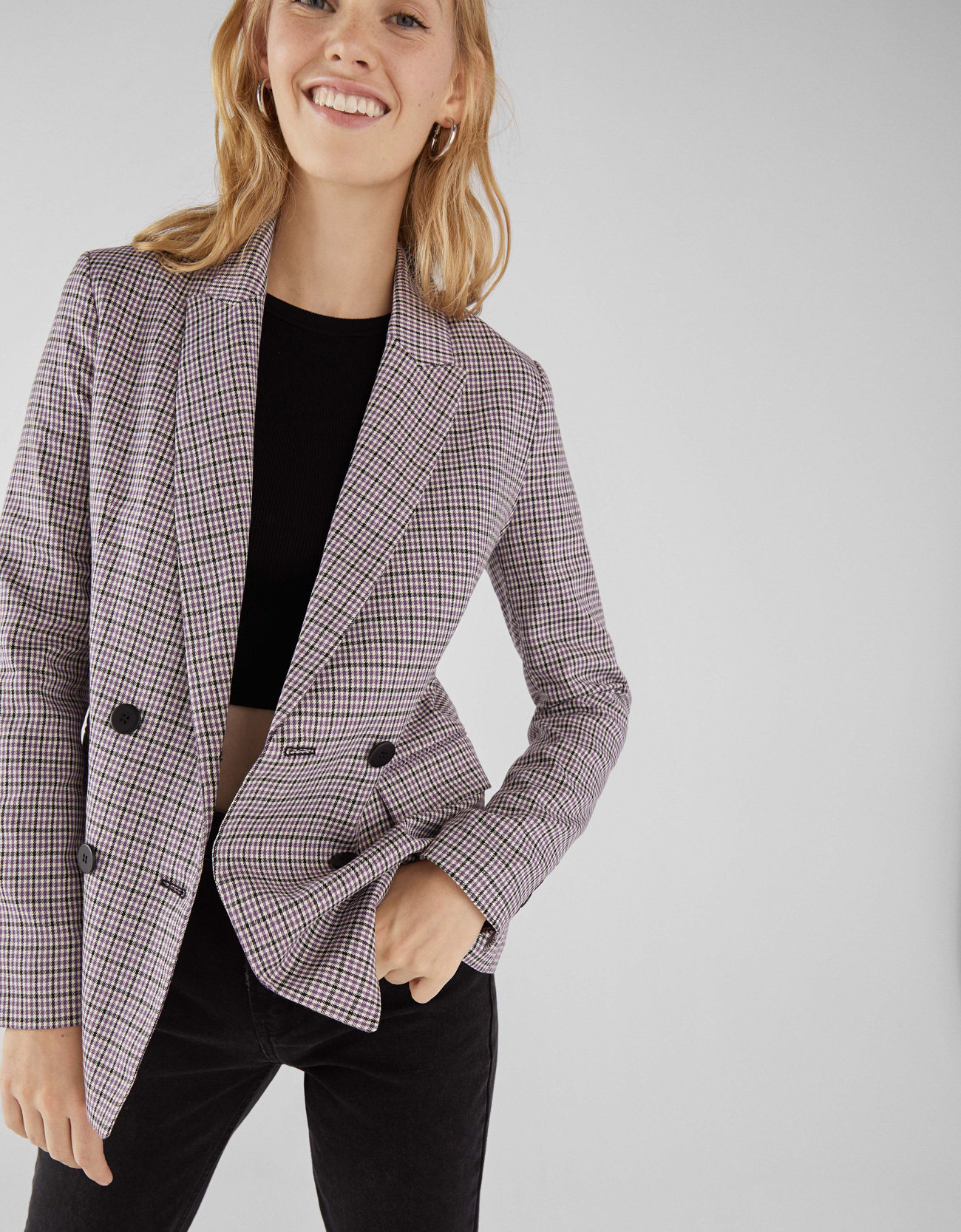 Veste pour femme BERSHKA en Polyester - Ref 3220786 Image 22