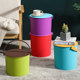 Household water bucket with lid thickened portable fishing bucket can be seated in plastic bucket laundry bucket bath stool kindergarten storage bucket