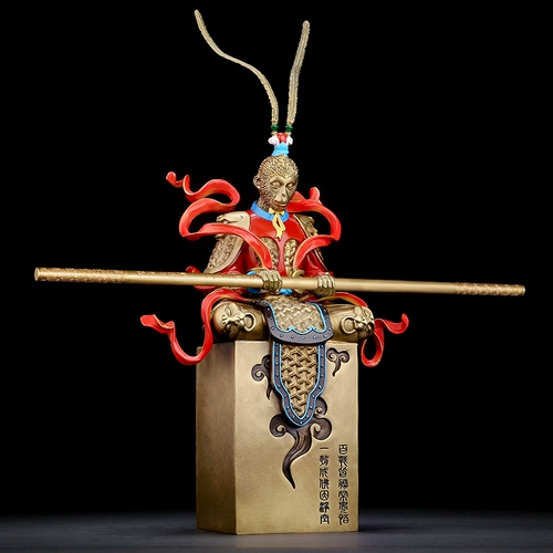 吉善堂 Dou победил тихое мышление Будды все -бронзовые украшения