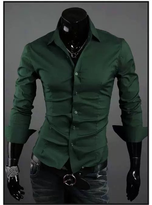 Универсальная рубашка, slim fit, корейский стиль