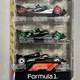 Hot Wheels Hot Little Sports Car 5-Car Set F1 Racing Night Glow Set Boys Alloy Car Model 1806